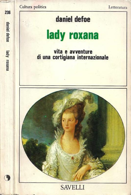 Lady Roxana - Daniel Defoe - copertina
