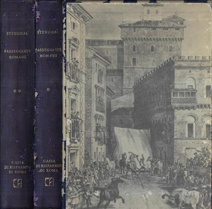 Passeggiate romane Vol. I - II - copertina