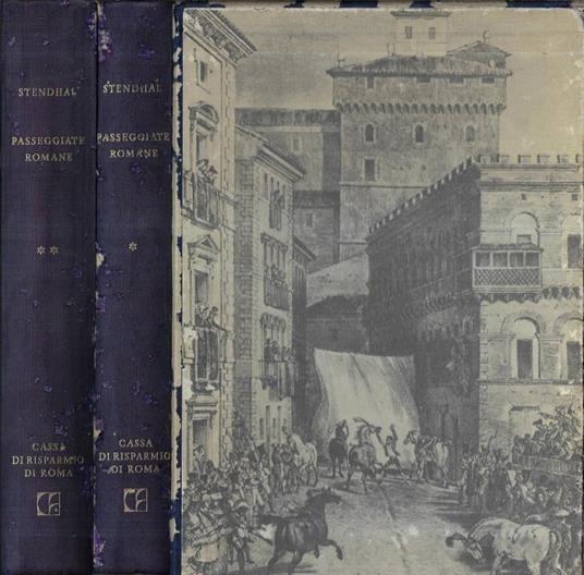 Passeggiate romane Vol. I - II - copertina