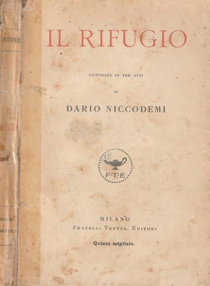 Il rifugio - Dario Niccodemi - copertina