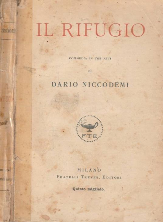Il rifugio - Dario Niccodemi - copertina