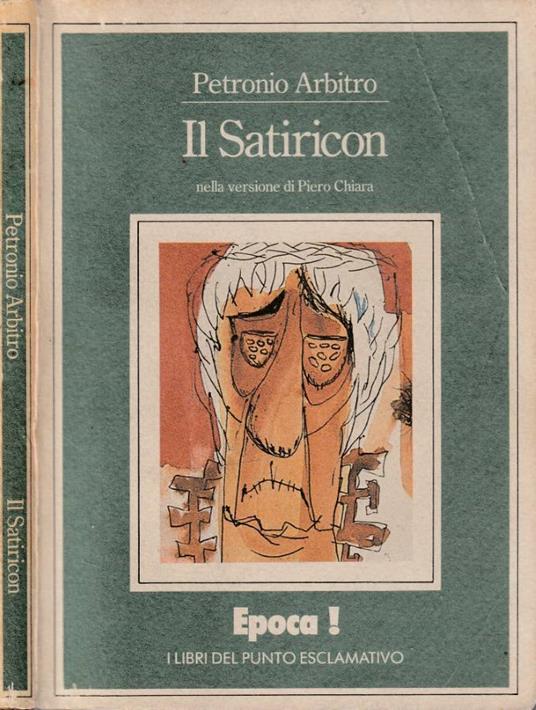 Il Satiricon - Arbitro Petronio - copertina
