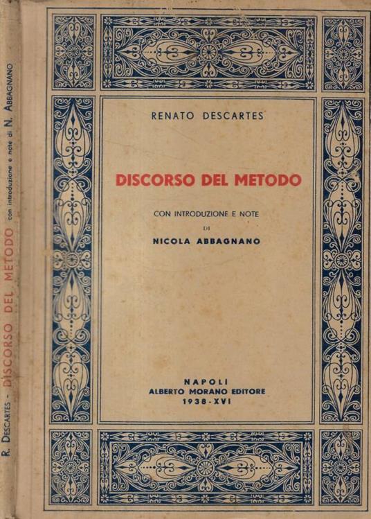Discorso del metodo - copertina