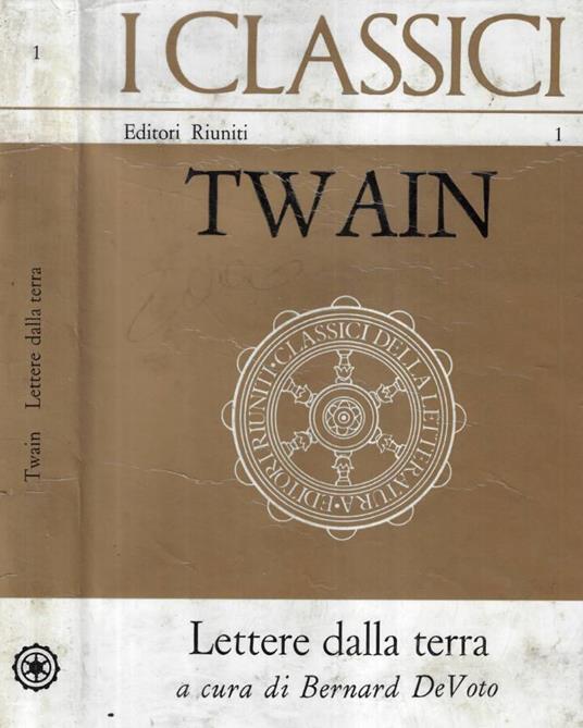 Lettere dalla terra - Mark Twain - copertina