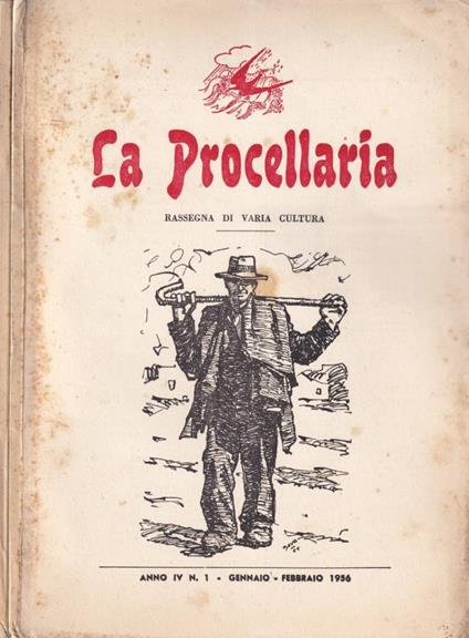 La Procellaria, anno IV, n. 1 e 4, 1956 - copertina