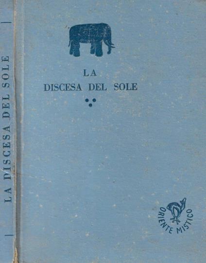 La discesa del sole - copertina