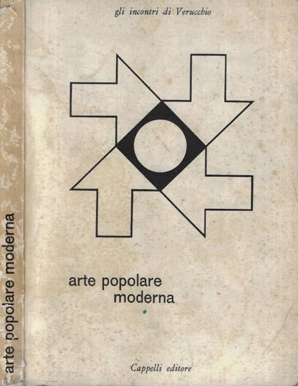 Arte popolare moderna - copertina