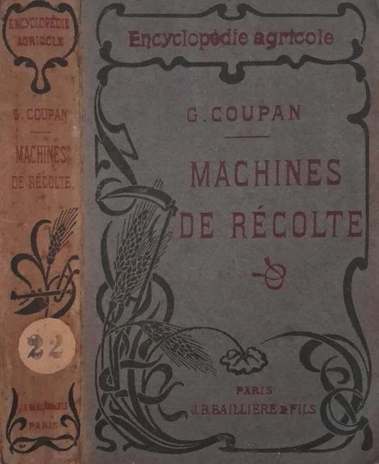 Machines de récolte - copertina