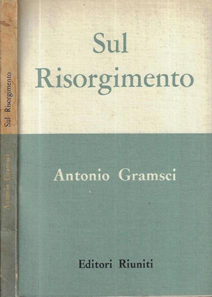 Sul Risorgimento - Antonio Gramsci - copertina