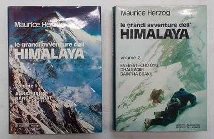 Le grandi avventure dell'Himalaya - Maurice Herzog - copertina