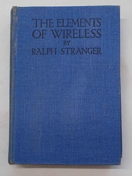 The elements of wireless - Ralph Stranger - copertina