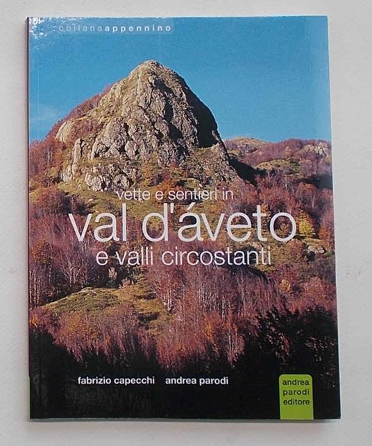 Vette e sentieri in Val d'Aveto e valli circostanti - copertina