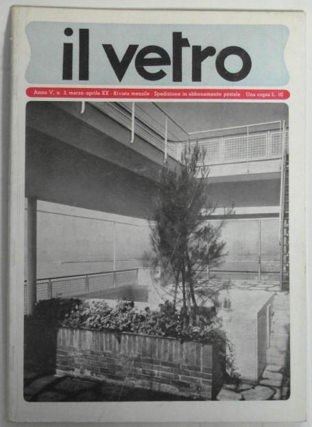 Il Vetro. Anno V N. 3 - copertina