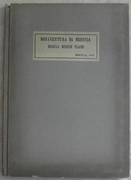 Regula Musice Plane - copertina