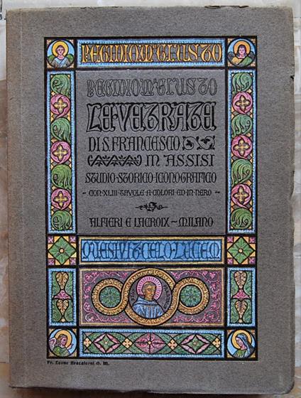 La Vetrata Di S. Francesco In Assisi. Studio Storico Iconografico - copertina