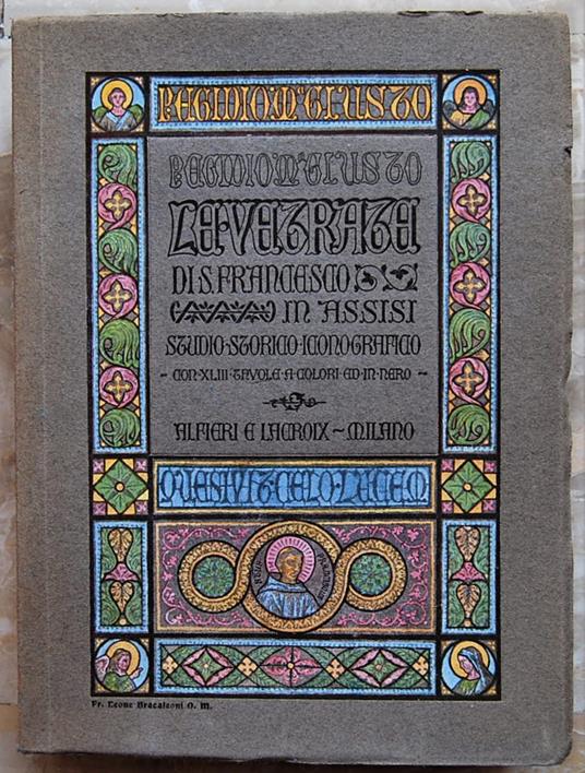 La Vetrata Di S. Francesco In Assisi. Studio Storico Iconografico - copertina