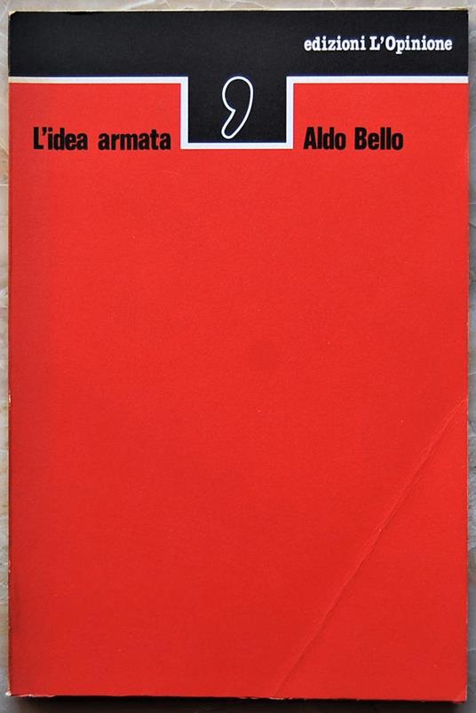L'Idea Armata - Aldo Bello - copertina