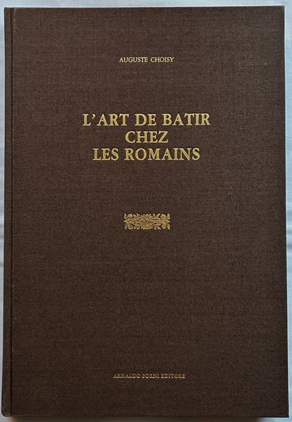 L'Art De Batir Chez Les Romains - copertina