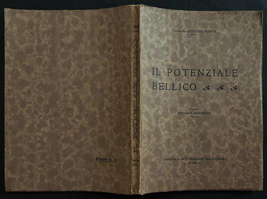 Il Potenziale Bellico - copertina