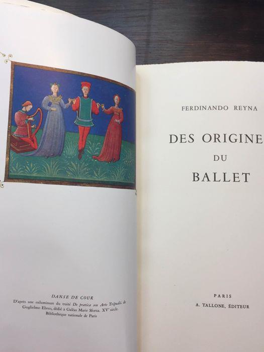 Des Origines du Ballet - copertina