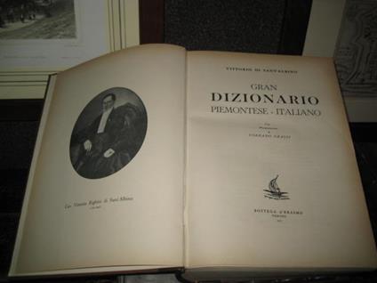 Gran dizionario piemontese-italiano. Con presentazione di Corrado Grassi - copertina