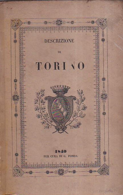 Descrizione di Torino - Davide Bertolotti - copertina