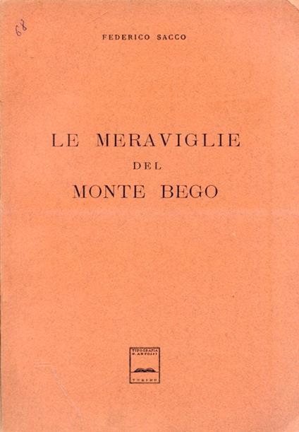 Le maraviglie del Monte Bego - Federico Sacco - copertina