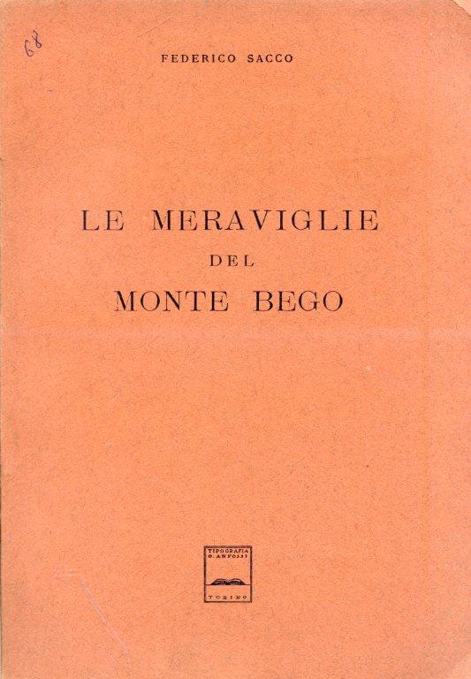 Le maraviglie del Monte Bego - Federico Sacco - copertina