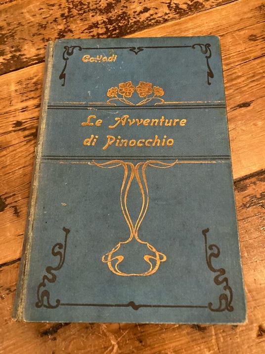 Le Avventure di Pinocchio. Storia di un burattino illustrata da Carlo Chiostri. Incisioni di A. Bongini. Nuova edizione - Carlo Collodi - copertina