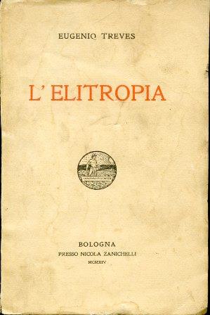 L' elitropia - Eugenio Treves - copertina