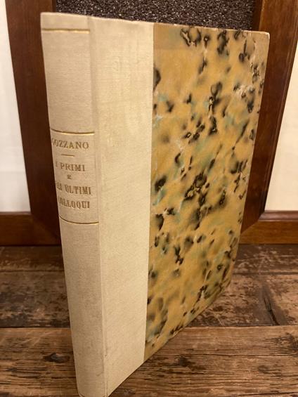 I primi e gli ultimi Colloqui. Edizione definitiva - Guido Gozzano - copertina