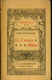 Giuseppe Cesare Abba - Enrico Bottini Massa - copertina