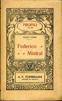 Federico Mistral - Mario Chini - copertina