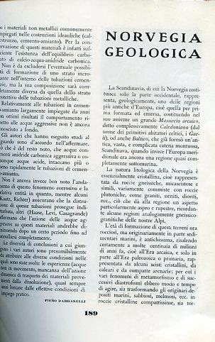 Norvegia geologica - Federico Sacco - copertina