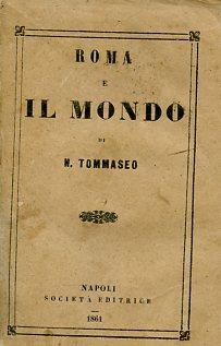 Roma e il mondo - Niccolò Tommaseo - copertina