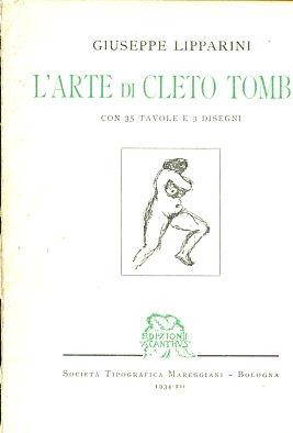 L' arte di Cleto Tomba - Giuseppe Lipparini - copertina