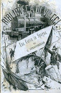 Una Corsa in Spagna - Gustavo Strafforello - copertina