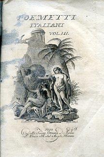 Tragedie. Colla Traduzione della Roma salvata di M.r de Voltaire. Dedicate all'Altezza Reale della Serenissima Principessa Maria Beatrice Ricciarda d'Este Arciduchessa d'Austria. Edizione terza accresciuta d'alcuni Dialoghi sopra il Teatro moderno - Saverio Bettinelli - copertina