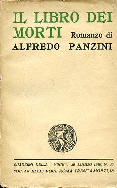 Il libro dei morti. Romanzo - Alfredo Panzini - copertina