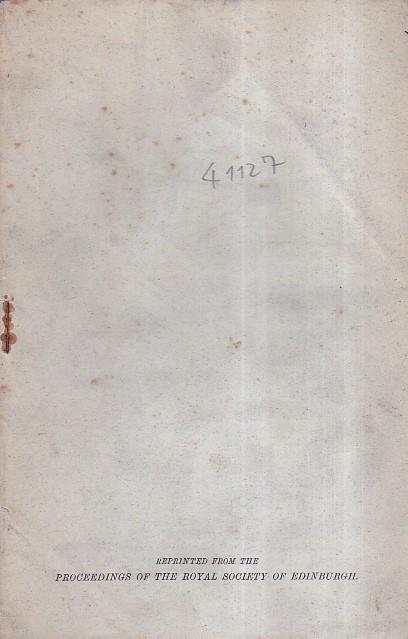 On the Origin of the Great Alpine Lakes. Reprinted from the Proceedings of the Royal Society of Edinburgh - Federico Sacco - copertina