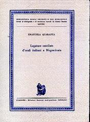 Legature cesellate d'orafi italiani a Mogoscioaia - Emanuela Quaranta - copertina