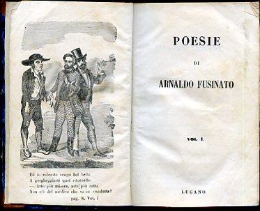 Poesie - Arnaldo Fusinato - copertina