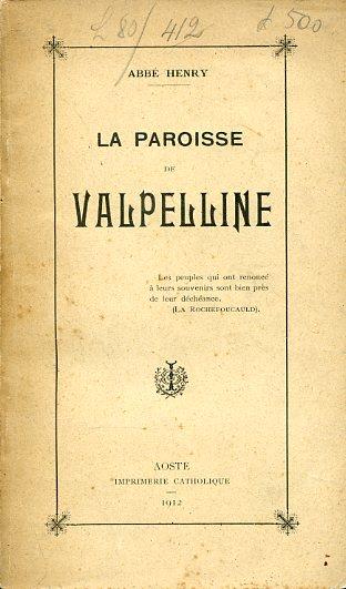 La Paroisse de Valpelline - copertina