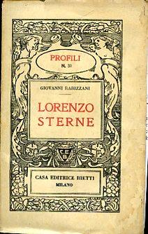 Lorenzo Sterne - Giovanni Rabizzani - copertina