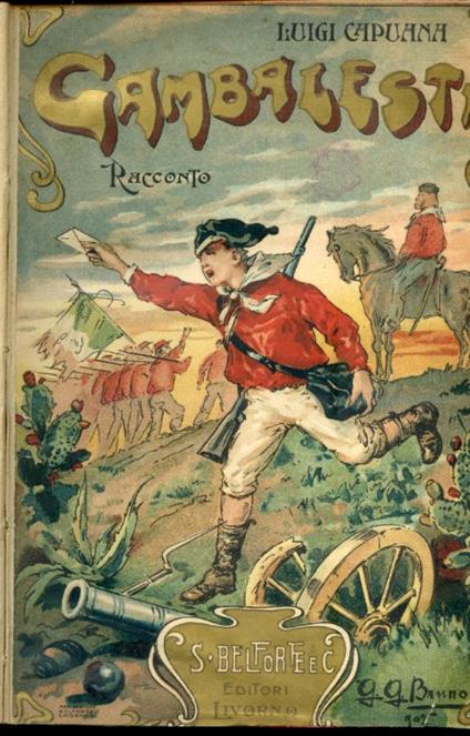 Gambalesta. Racconto - Luigi Capuana - copertina