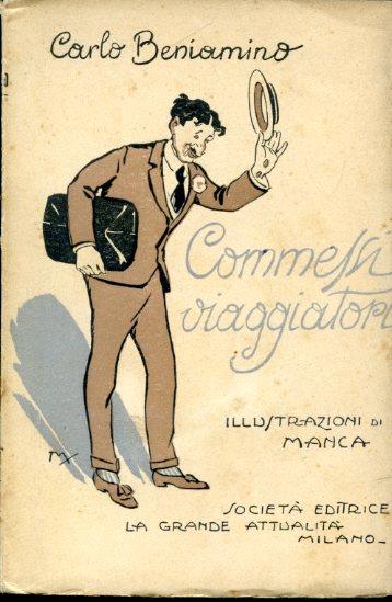 Commessi viaggiatori. Illustrazioni di Manca - Carlo Beniamino - copertina