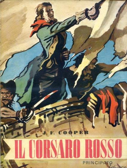 Il corsaro rosso. Traduzione di Simonetta Palazzi - James Fenimore Cooper - copertina