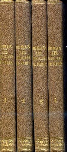 Les Mohicans de Paris - Alexandre (padre) Dumas - copertina