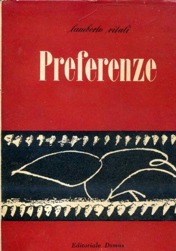Preferenze - Lamberto Vitali - copertina