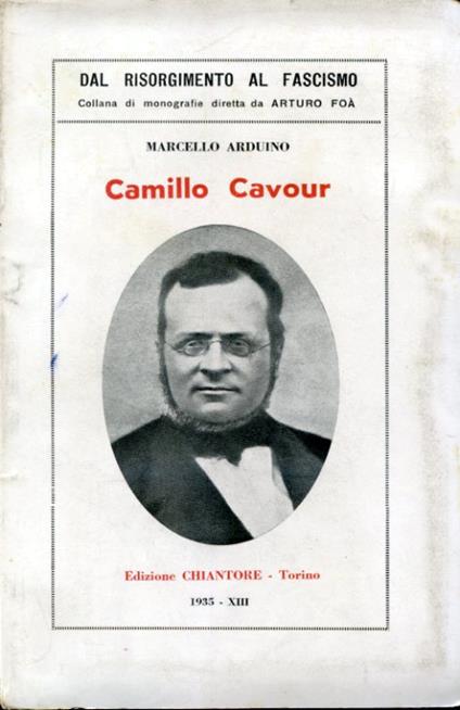 Camillo Cavour - Marcello Arduino - copertina